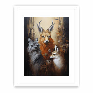 Three Animal Modern Art Painting