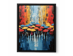 Umbrella Modern Art Painting