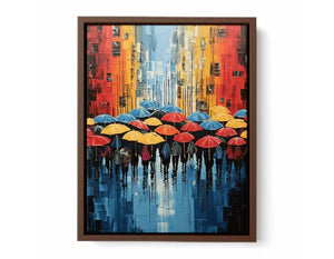 Umbrella Modern Art Painting