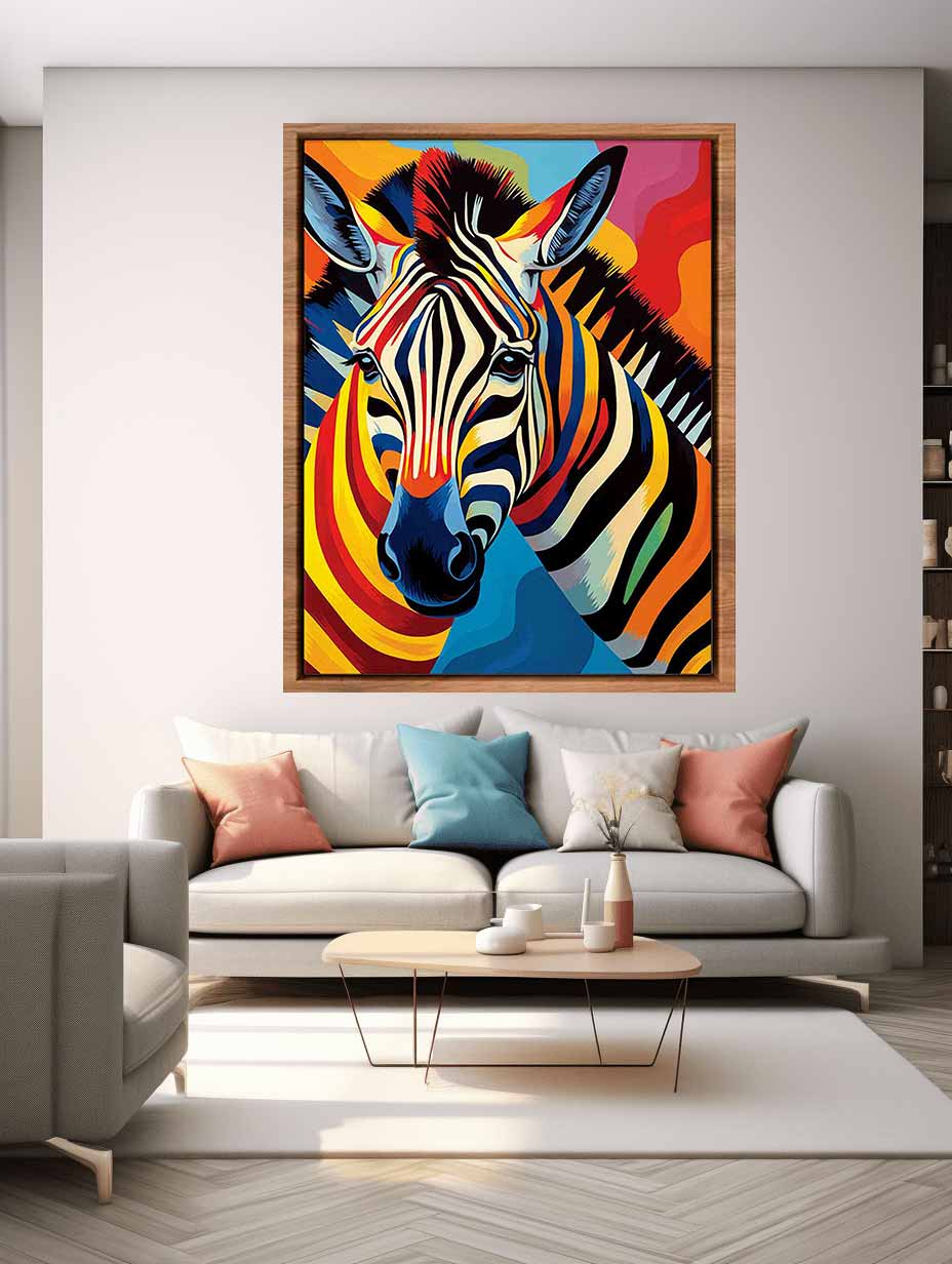 Two Zebra Striped Convergence