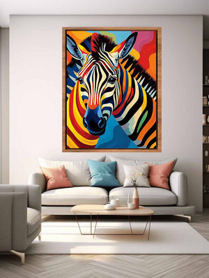 Two Zebra Striped Convergence