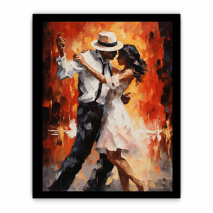 Abstract Couple Dance