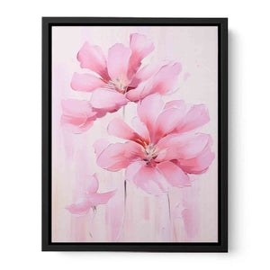 Pink Flower Modern Art Painting