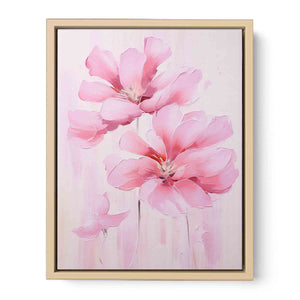 Pink Flower Modern Art Painting
