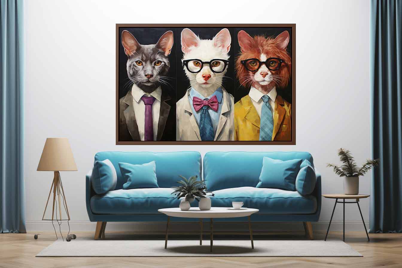 Modern Animal with Glasses