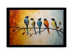 Birds On wire