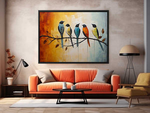 Birds On wire