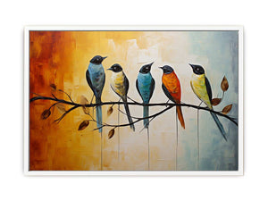 Birds On wire