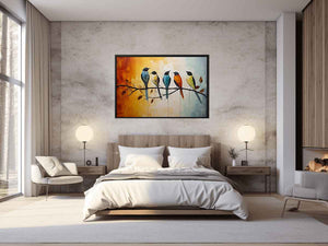 Birds On wire