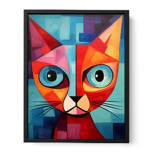 Modern Cubism Cat
