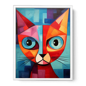 Modern Cubism Cat