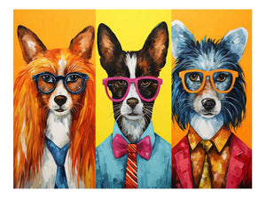 Modern Animals with Glasses