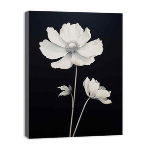 White Flower Painting