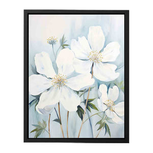 White Flowers Painting