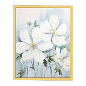 White Flowers Painting