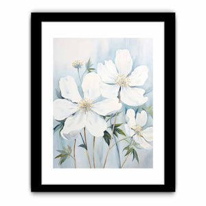 White Flowers Painting