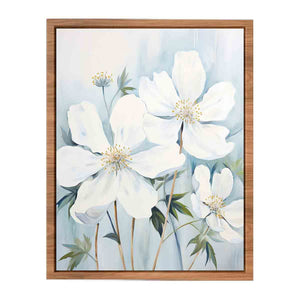 White Flowers Painting