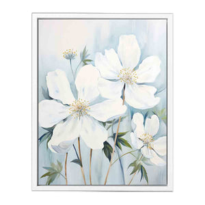 White Flowers Painting