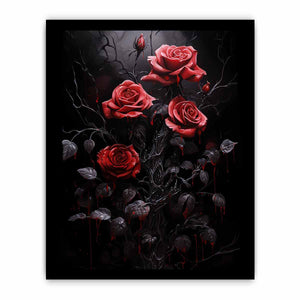 Red Black Roses