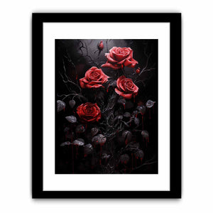 Red Black Roses