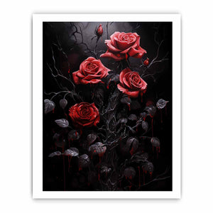 Red Black Roses