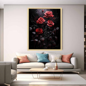 Red Black Roses