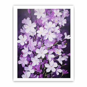 Purple White Flowers