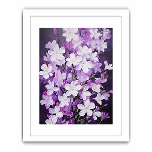 Purple White Flowers