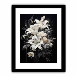 White Flowers Painting