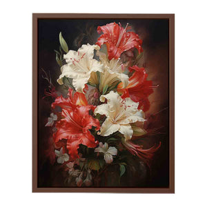 Flower Red Art Painting