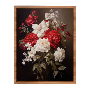 Vinatge Flower Painting