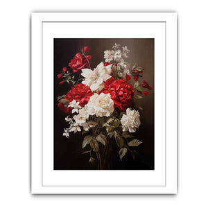 Vinatge Flower Painting