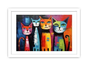 Cat Modern Art Painting
