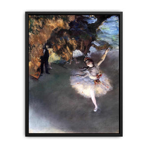 The Dancer on Stage by Edgar Degas