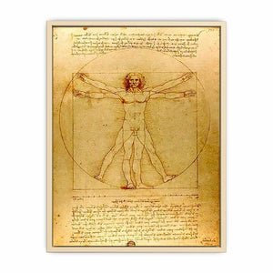 Vitruvian Man by Leonardo Da Vinci
