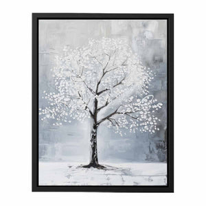 White Tree Painting