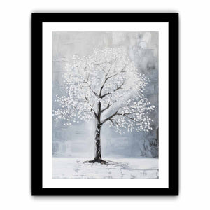 White Tree Painting