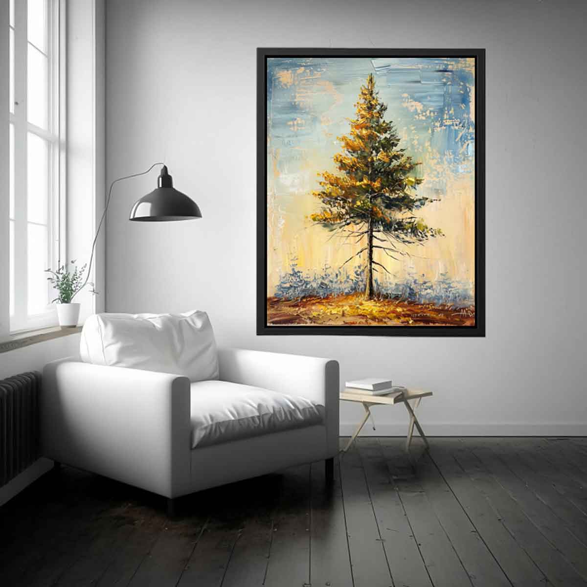 Pine Tree Painting