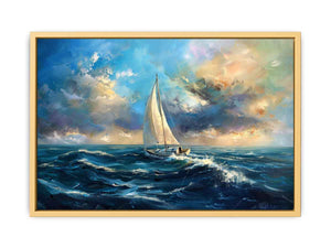 Sailing Boat Painting