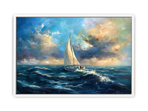 Sailing Boat Painting