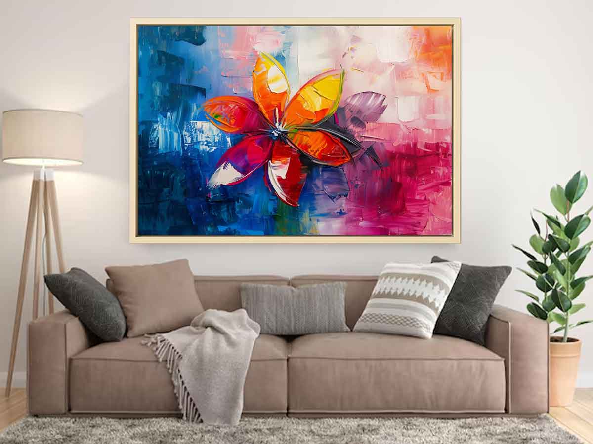 Floral Abstract Painting