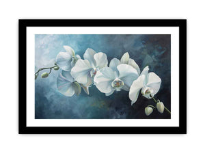 White Orchid Painting