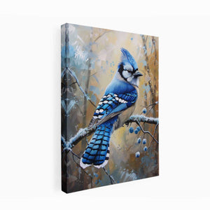 Jay Blue Bird Painting