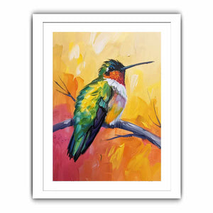 Humming Bird Painting