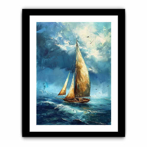 Sailing Boat Painting