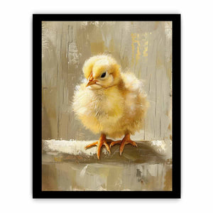 Baby Chicken Art Painting