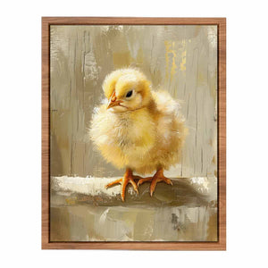 Baby Chicken Art Painting
