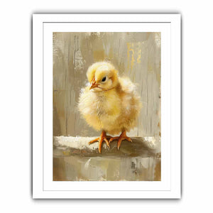 Baby Chicken Art Painting