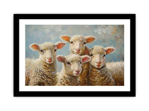Baby Sheeps Painting