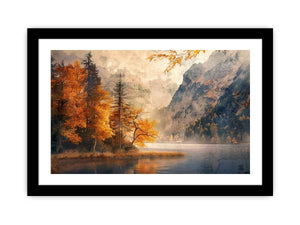 Mountain River Painting